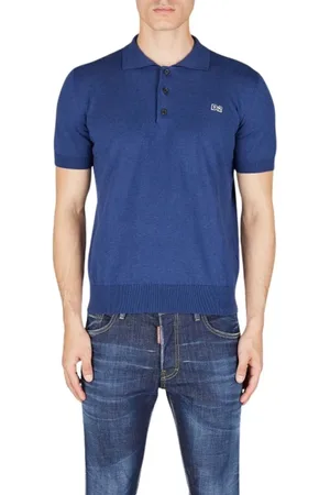 Dsquared2 Topp, Herr, M, Bomull, Sportig Jersey Skjorta