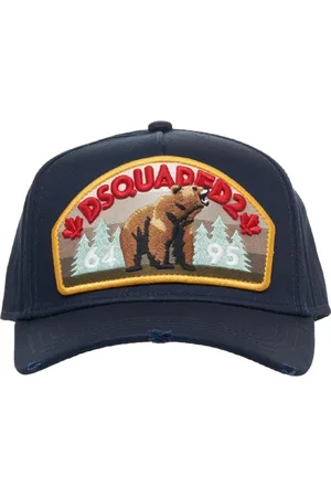 Dsquared2 Accessoarer, Herr, ONE Size, Bomull, Basebollkeps med logotyp