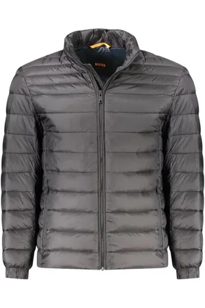 HUGO BOSS Jacka, Herr, M, Svart Lättvikts Huva Jacka