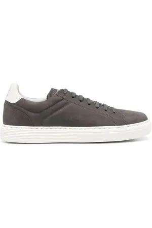 Brunello Cucinelli Skor, Herr, 42 EU, Läder, Läder Sneakers