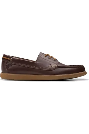 Clarks Skor, Herr, 42 EU, Läder, Bratton Båtsko Loafer