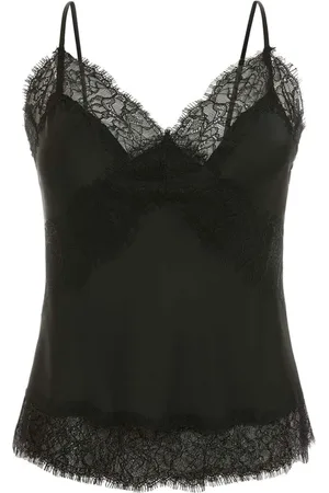 Guess Topp, Dam, M, Elegant Ärmlös Topp med Spets