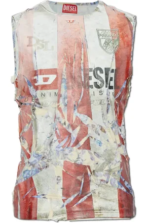 Diesel Topp, unisex, S, Bomull, Ärmlös jacka