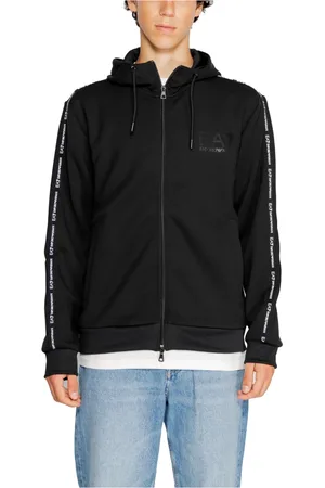 EA7 Sweatshirts & Hoodies, Herr, M, Polyester, Zip-through Sweatshirt