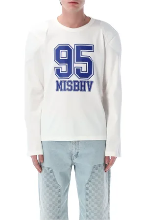 MISBHV Topp, Herr, L, Bomull, Vadderad axel långärmad T-shirt