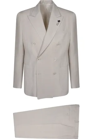 LARDINI Jacka, Herr, S, Bomull, Double-Breasted Blazer