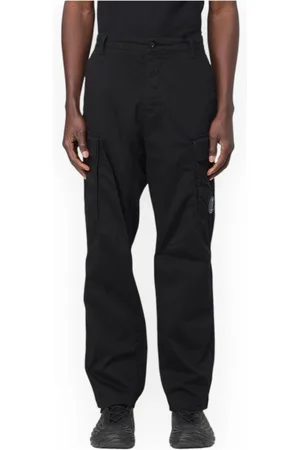 C.P. Company Byxor, Herr, L, Lös Cargo Byxor i Stretch Satin