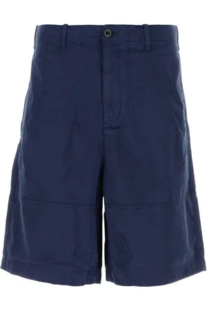 Ten Cate Shorts, Herr, M, Bomull, Blå Stretch Bomull Bermuda Shorts