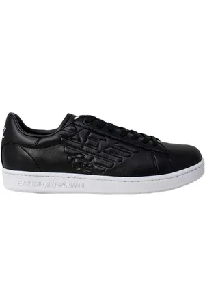 EA7 Skor, Herr, 44 2/3 EU, Lågskurna sneakers i polyuretan