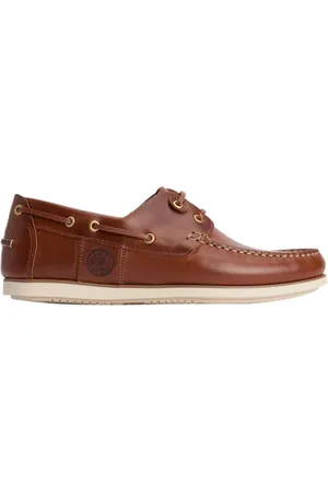 Barbour Skor, Herr, 43 EU, Läder, Wake Båtskor Slät Läder Mocka