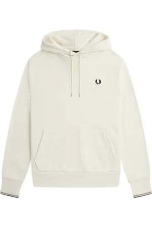 Fred Perry Sweatshirts & Hoodies, Herr, L, Bomull, Tippad Hooded Sweatshirt