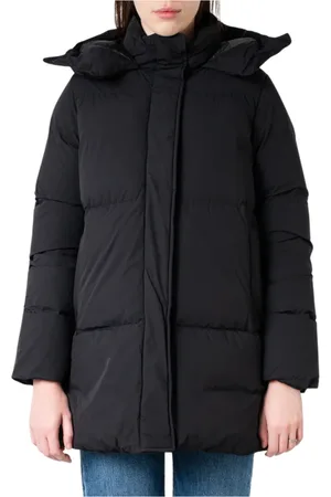 Aspesi Jacka, Dam, S, Nylon, Svart Pufferjacka Lättviktigt Nylon