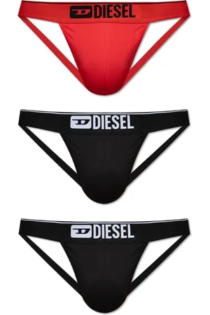 Diesel Underkläder, Herr, 2Xl, Bomull, Trepack Jockstraps