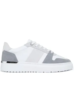 Mallet Skor, Herr, 46 EU, Läder, Hoxton Lite White Grey