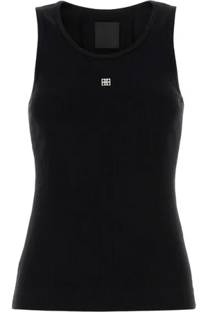 Givenchy Topp, Dam, XS, Bomull, Tanktopp med logotyp