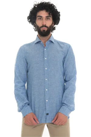 FAY Skjorta, Herr, M, Bomull, Casual Shirt