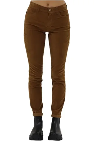 Liu Jo Byxor, Dam, W25, Bomull, Divine Velvet Byxor