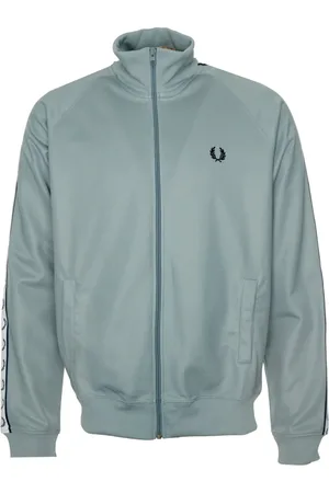 Fred Perry Sweatshirts & Hoodies, Herr, L, Bomull, Sportband Jacket J4620