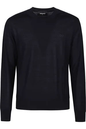 Dsquared2 Stickade tröjor & koftor, Herr, L, Stilren stickad tröja