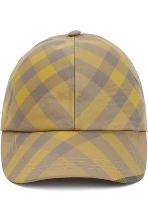Burberry Accessoarer, Dam, M, Polyester, Rutig Baseballkeps