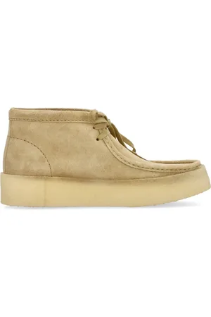 Clarks Skor, Herr, 41 EU, Mocka, Mockasin i lönnfärgad mocka