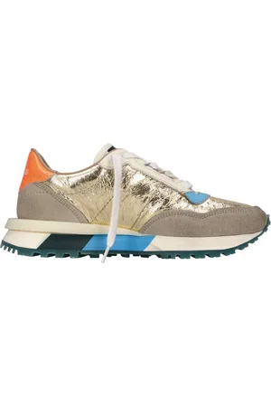 Hidnander Skor, Dam, 41 EU, Läder, Sneakers MultiColour
