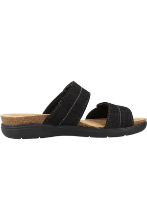Clarks Skor, Dam, 39 EU, April Dusk Slippers