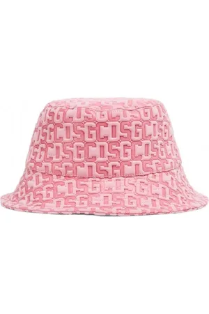 GCDS Accessoarer, Dam, ONE Size, Polyester, Hinkhatt med Monogram