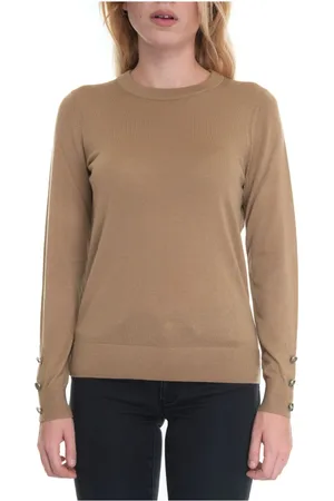 Michael Kors Stickade tröjor & koftor, Dam, M, Nylon, Pullover