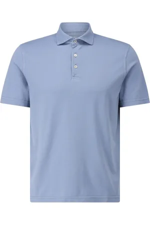 FEDELI Topp, Herr, XL, Bomull, Klassisk pikétröja i jersey