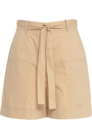 Liu Jo Shorts, Dam, S, Popeline Shorts med Uppvikt Kants