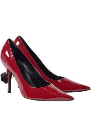 MAGDA BUTRYM Skor, Dam, 40 EU, Läder, Burgundy Läderpumps