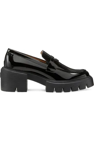 Stuart Weitzman Skor, Dam, 40 1/2 EU, Läder, Soho Loafer