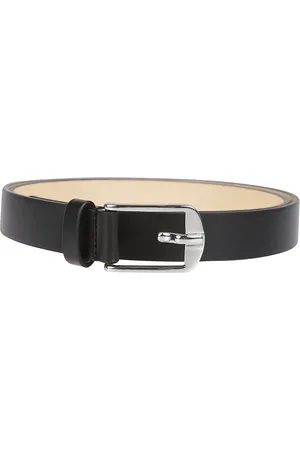 Dsquared2 Accessoarer, Herr, 100 CM, Läder, Klassiskt läderbälte med spänne