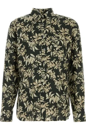 Tom Ford Skjorta, Herr, XL, Tryckt Lyocellskjorta för Män