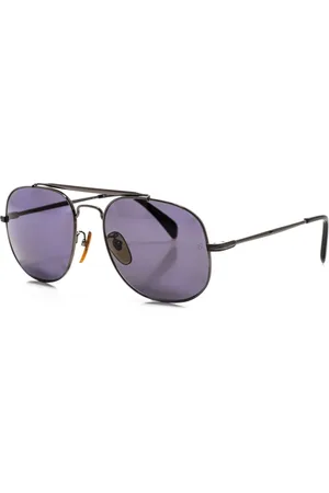 DB EYEWEAR BY DAVID BECKHAM Accessoarer, Herr, ONE Size, Fyrkantiga Metall Solglasögon 7004S