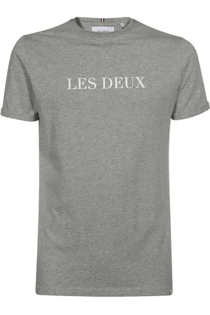 Les Deux Topp, Herr, XL, Bomull, Ribbad bomulls-T-shirt