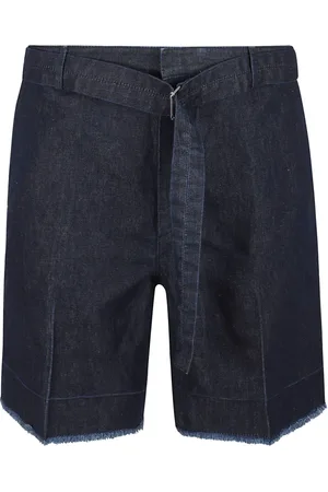 Lanvin Shorts, Herr, W30, Denim, Raw Edges Denim Shorts