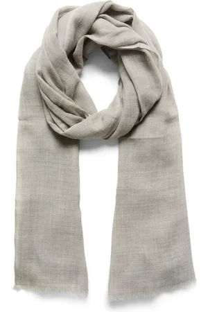 Part Two Accessoarer, Dam, ONE Size, Grå Melange Ull Sjal