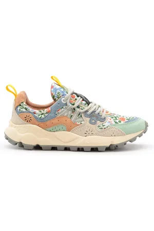 Flower Mountain Skor, Dam, 37 EU, Nylon, Blommig Sportig Sneakers