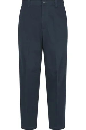 Lanvin Byxor, Herr, L, Bomull, Twill Biker-byxor med dragkedjefickor