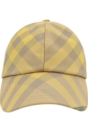 Burberry Accessoarer, Dam, L, Nylon, Rutig Nylonhatt