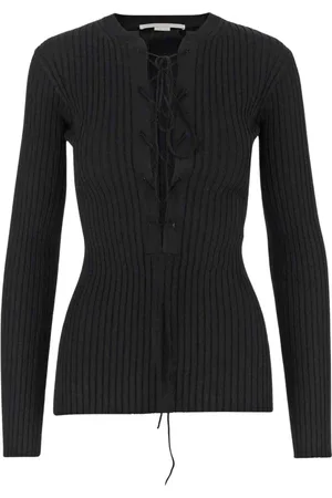 Stella McCartney Stickade tröjor & koftor, Dam, M, Floral Cardigan
