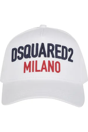 Dsquared2 Accessoarer, Herr, ONE Size, Bomull, Logo Baseballkeps