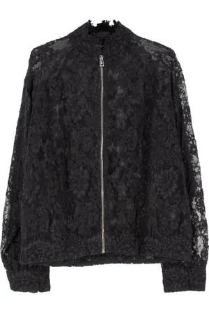 ERMANNO SCERVINO Jacka, Dam, S, Bomull, Spetsbomberjacka