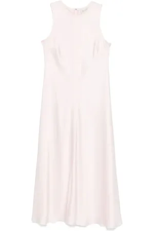 FORTE FORTE Klänning, Dam, XS, Satin Round Neck Dress