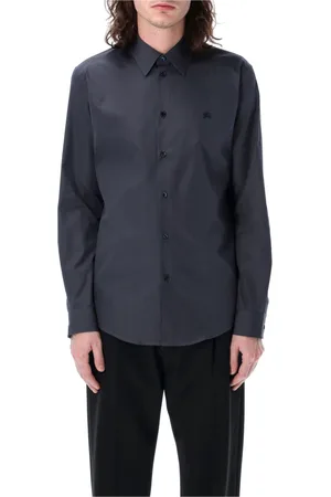 Burberry Skjorta, Herr, S, Bomull, Modern Vit Sip Model