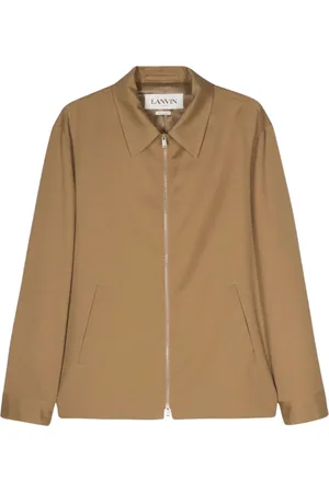 Lanvin Jacka, Herr, 2Xl, Brun Ullskräddad Blusjacka