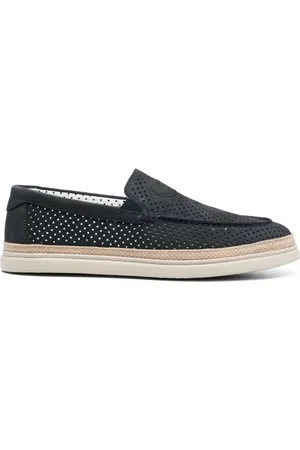 Casadei Skor, Herr, 41 EU, Läder, Nabuk Slip-On Loafers