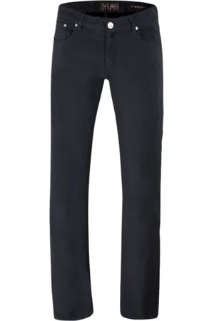 MOORER Byxor, Herr, W38, Denim, Slim Fit Jeans